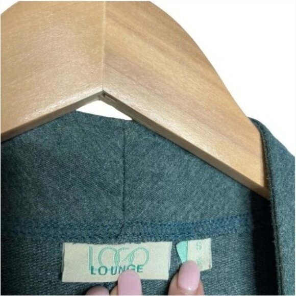 100 Lounge Womens Teal Open Front Cardigan S - Picture 6 of 9